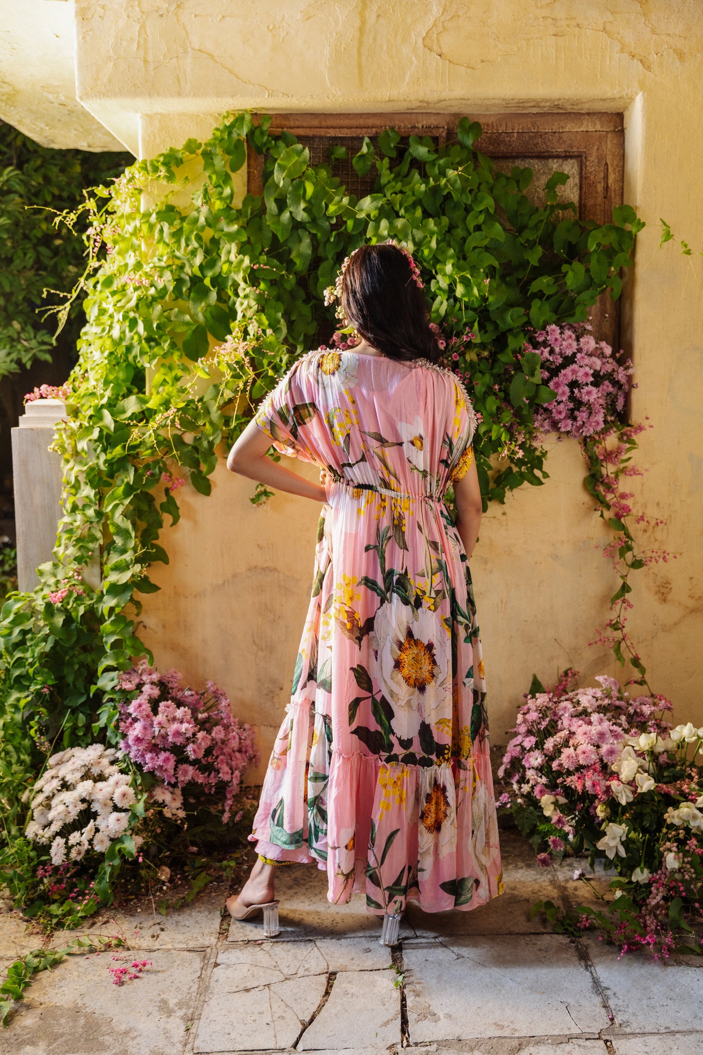 Fiza Floral maxi Dress