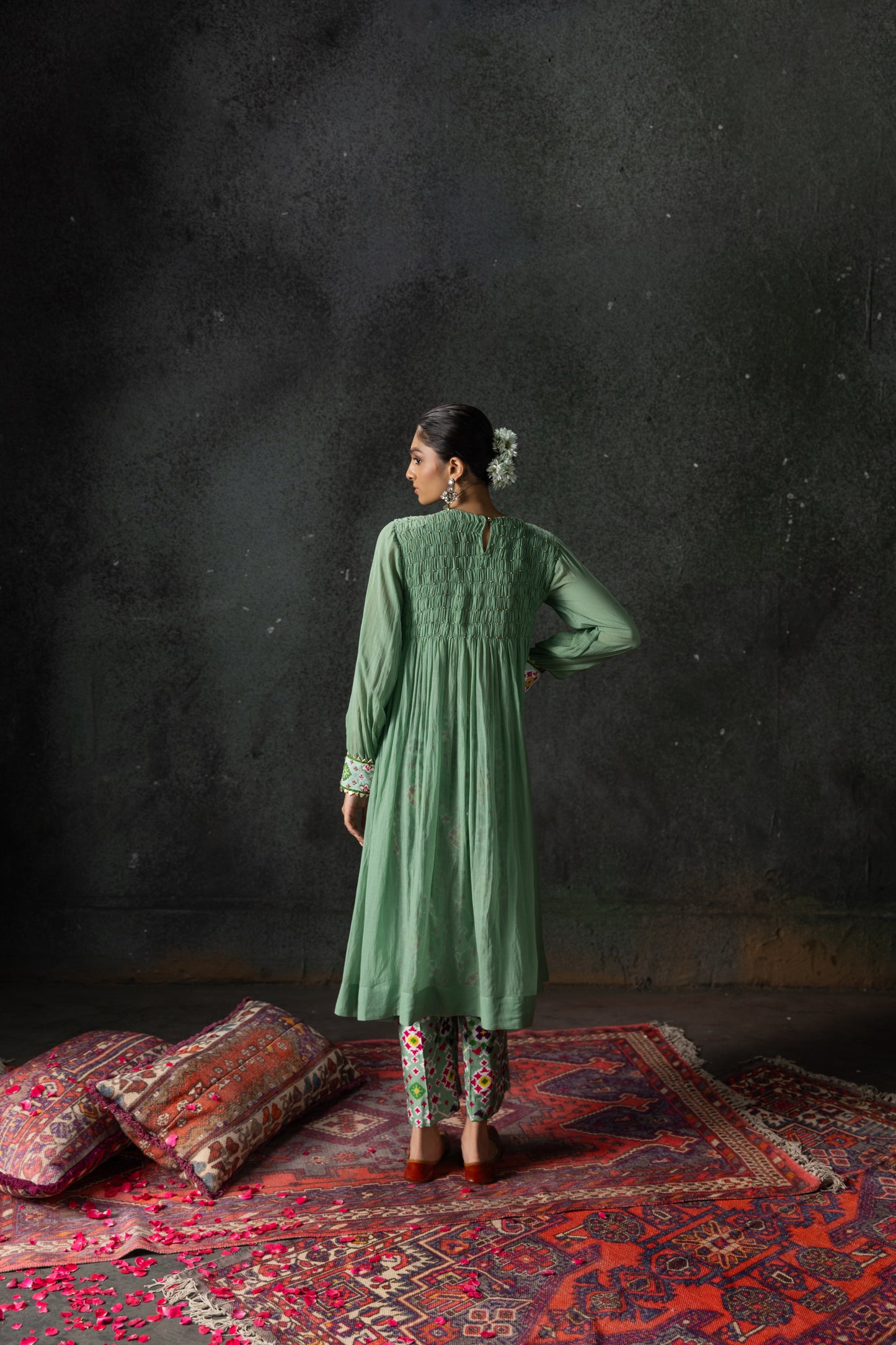 Emerald Aura Kurta Set