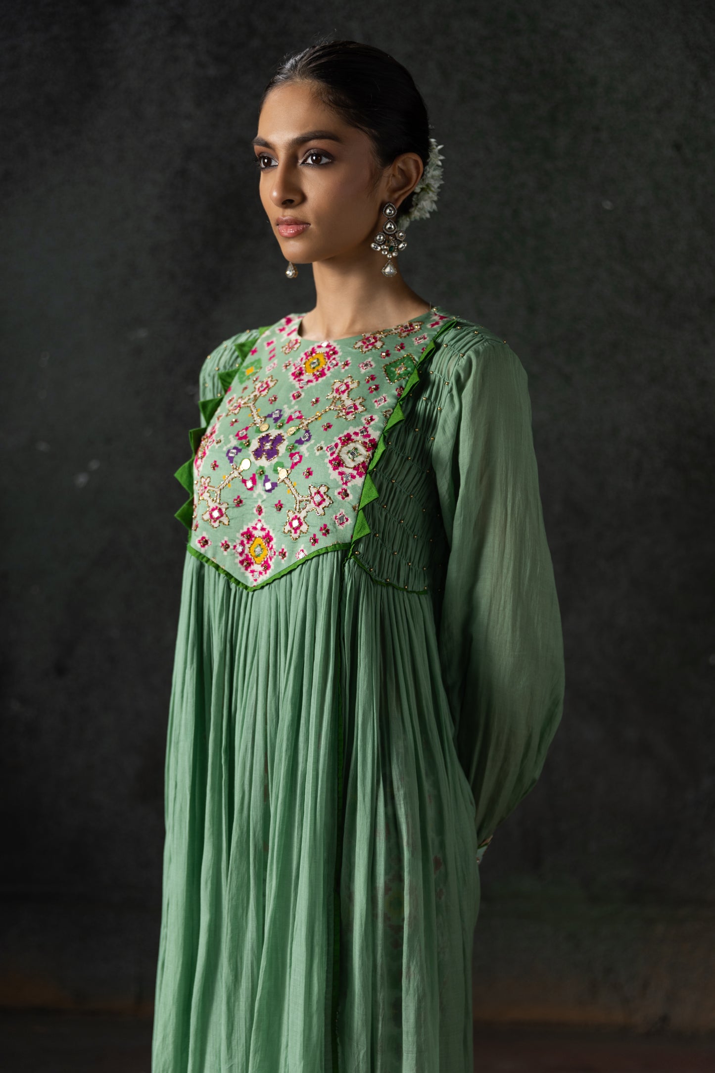 Emerald Aura Kurta Set