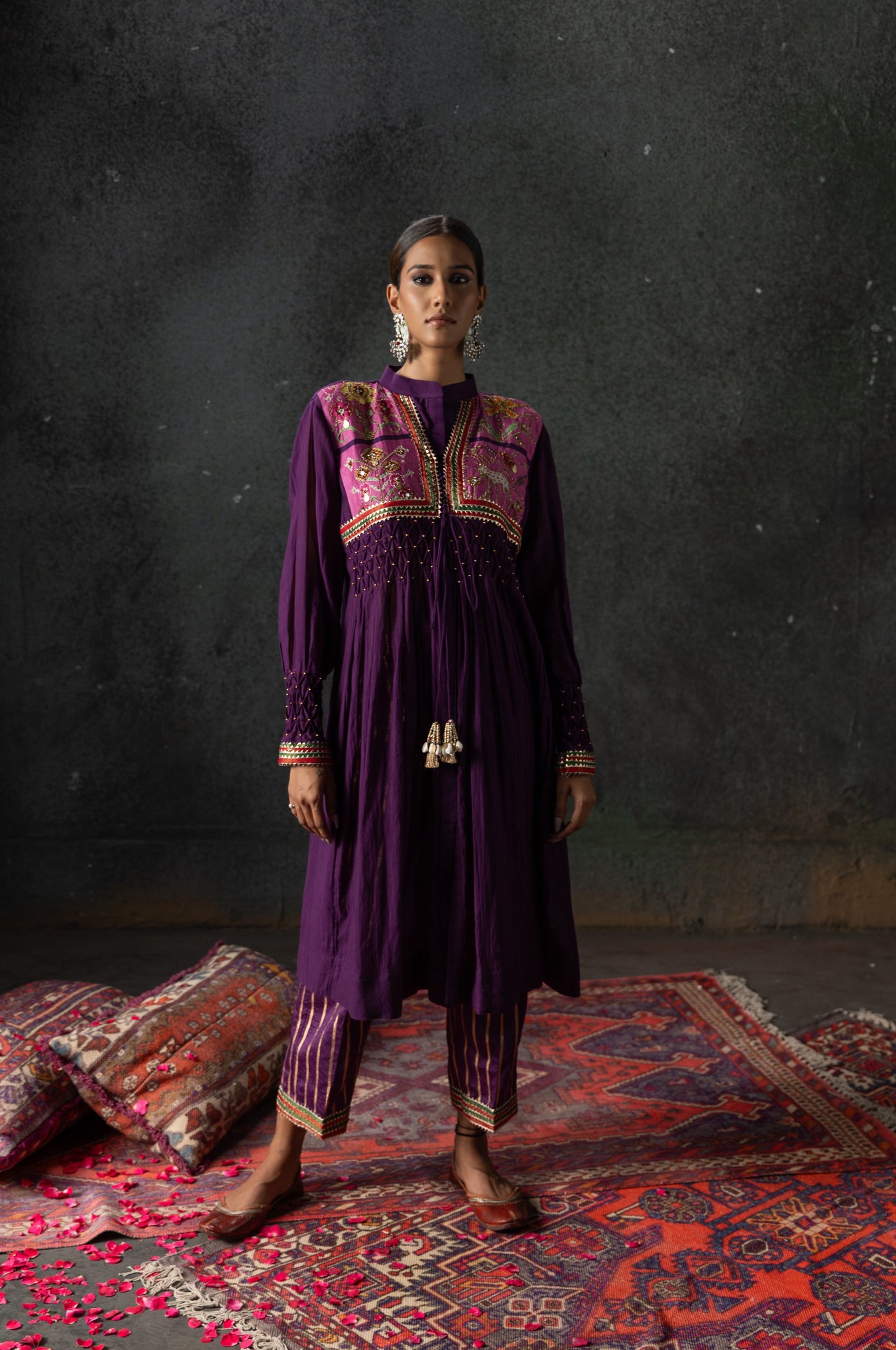 Amethyst Breeze Kurti Set