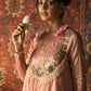 Nayara- rosewater pink silk embroidered kurti set