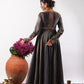 Aarzoo- Midnight Blue Silk Embroidered Anarkali Set