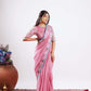 Gul Noor - Pink pre-draped saree