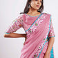 Gul Noor - Pink pre-draped saree