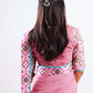 Gul Noor - Pink pre-draped saree