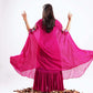 Azelie-Nakshatra Pink Hand Embroidered Kaftan Dress