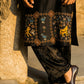 Sufi- black luxe embroidered kurta set