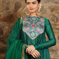 Inaayat- luxuriant green Chanderi piece kurti set
