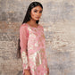 Déjouer-charm pink kurta set