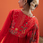 Rangmanch Bandhani Jacket Anarkali Set