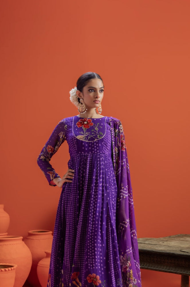 Rangila Bandhani Suit Set